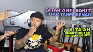 Gitar Anti Sakit Gitar Tanpa Senar Gitar Masa Depan  Review Smart Guitar Aeroband guitar [upl. by Felise]