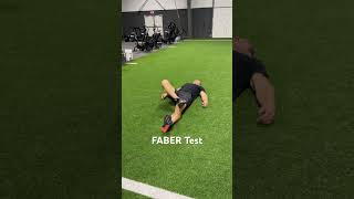 FABER Test for Hip Mobility [upl. by Haimirej]