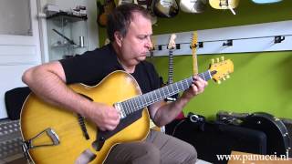 Panucci archtop played by Axel Hagen [upl. by Sousa]