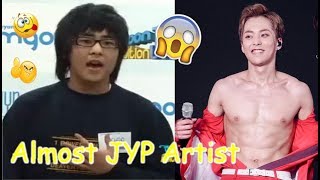 Top Idols PreDebut Audition Tapes at JYP Building [upl. by Llewkcor]