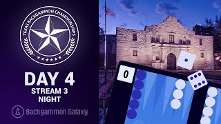 Day 4 Stream 3 P22024 Texas Backgammon Championships  Championship Division Main [upl. by Corinne]