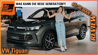 VW Tiguan im Test 2024 Alle Infos zur NEUEN Generation ab 36600€ Review  Innenraum  RLine [upl. by Phip]