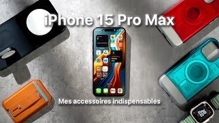 iPhone 15 Pro Max  Mes accessoires indispensables [upl. by Aidnyc237]