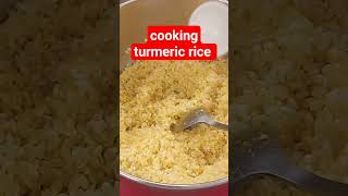 Turmeric riceShort video trending video [upl. by Sajovich]