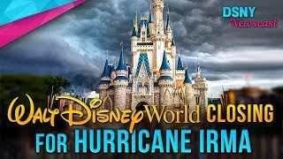 HURRICANE IRMA Forces Disney to CLOSE Walt Disney World Resort  Disney News  9817 [upl. by Llehsar10]