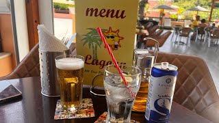 Lunch at the Lagoon HotelSidari Corfu Under 20€ and free to use Sunbed’s and pool [upl. by Eissalc]