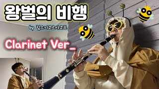 🎷왕벌의 비행  클라리넷 커버  Flight of the Bumblebee  Clarinet Cover [upl. by Alonso]