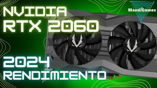 NVIDIA RTX 2060 6gb Rendimiento en 2024  A prueba en 11 juegos actuales [upl. by Nylde396]