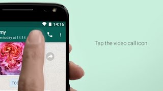 How to Make Video Calls  WhatsApp [upl. by Jacoba]