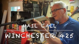 Mail call with the Winchester 425 22 caliber springer air rifle Will it work Diana model 25 [upl. by Adnorrahs]