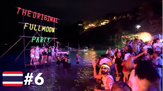 Full Moon Party Thailand  Haad Rin Beach Koh Phangan  Thailand travel vlog [upl. by Nadya]