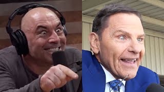 Joe Rogan Impersonates Creepy Preacher Kenneth Copeland [upl. by Itida]