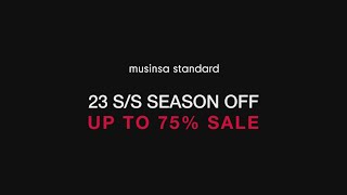 musinsa standard 23SS season off [upl. by Adnorat]