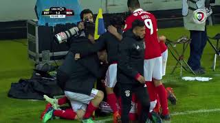 Goal  Golo Salvio Estoril 12 Benfica Liga 1718 31 [upl. by Alidis]