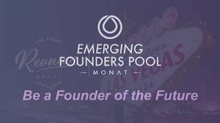 LIVE from Vegas Emerging Founders Pool  MONAT [upl. by Yhprum976]