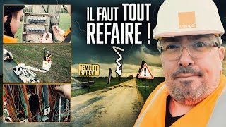 ON DÉPANNE TA CONNEXION INTERNET après la tempête Ciarán [upl. by Helmut]