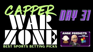 Capper Warzone  Best Sports Betting Picks Today 010124 Day 31  Panel Predictions [upl. by Nigle]