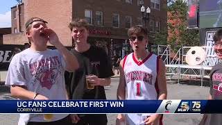 Bearcats flock to Clifton for first football game of the season [upl. by Akcira]