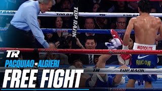 Manny Pacquiao Drops Algieri 6 Times in 1 Fight  Manny Pacquiao vs Chris Algieri  FREE FIGHT [upl. by Marja386]