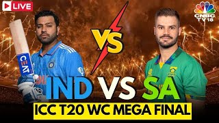 🔴IND Vs SA Final 2024 LIVE Score  T20 World Cup Final  India Vs South Africa Live Streaming  N18L [upl. by Gae753]