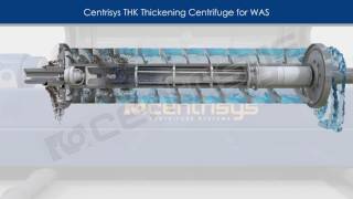 Centrisys THK PolymerFree Biosolids Thickening Centrifuge [upl. by Fulks356]