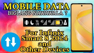 PAANO IBALIK ANG NAWALANG MOBILE DATA CONNECTION INFINIX PHONE MO  100 LEGIT [upl. by Esinyt465]