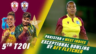 Exceptional Bowling By Afy Fletcher  Pakistan Women vs West Indies Women  5th T20I 2024  PCB [upl. by Anabal]