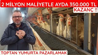 11400 TAVUK ÇİFTLİĞİ KURMA MALİYETİ VE AYLIK PARA KAZANCI [upl. by Milicent]