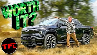 Hands ON Is The NEW Silverado EV RST Really Worth 100000 [upl. by Antons599]