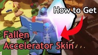 How to get Fallen Accelerator skin  Beat Hardcore with Accelerator Mission Quest  TDS [upl. by Kendy]