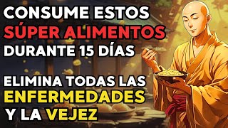 12 Alimentos que Aumentarán tu ENERGIA y Reducirán Tu VEJEZ en SOLO 15 Días  Historia Zen [upl. by Rosco]