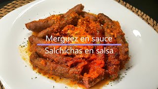 Merguez en sauce facile et rapide [upl. by Akinehs848]