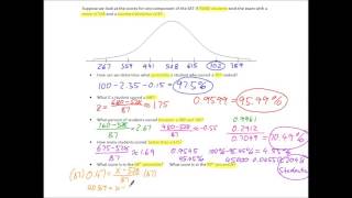 Empirical Rule and zScore Percentiles Part 2 [upl. by Stu570]