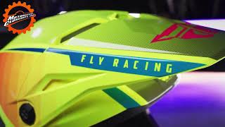 Fly Racing Kinetic Drift Helmet Product Overview [upl. by Elauqsap528]