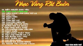 Nhạc vàng Bolero buồn tê tái  Nhạc vàng cực buồn cho người thất tình [upl. by Enaols]