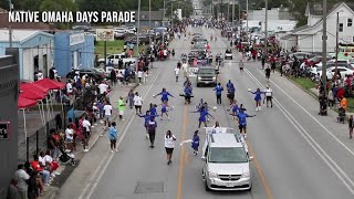 Thousands come together for Native Omaha Days parade [upl. by Emoraj]