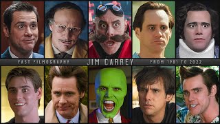 Jim Carrey 19812022  Fast Filmography [upl. by Kcirddes74]