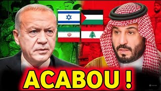 Arábia Saudita e Turquia unemse contra Israel em apoio ao Irã Líbano e Palestina [upl. by Ruthanne]