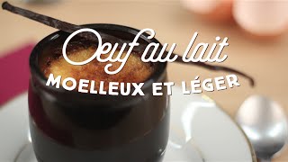 Recette simplissime  lœuf au lait  CuisineAZ [upl. by Odille]