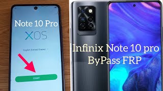 Infinix Note 10 Pro Frp Bypass Android 11  Infinix X695 Google Account Bypass Without Pc 2024 [upl. by Tterb835]