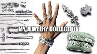 My Jewelry Collection UPDATED  Ring Necklace Grillz Earrings etc  Mens Fashion amp Jewelry [upl. by Fishback778]