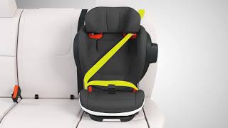 Learn how to install the booster seat BeSafe iZi Flex FIX iSize [upl. by Sybilla137]