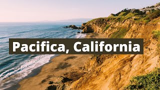 Pacifica California  Pacifica State Beach  San Francisco  Drone  Cinematic [upl. by Macswan]