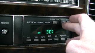 1990 Cadillac Brougham Diagnostics [upl. by Anesusa]