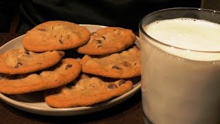 ASMR Milk amp Cookies 🍪 No talking Binaural [upl. by Inaffets]