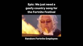 Butter barn Hoedown fortnite meme music fortnitefestival [upl. by Damal]