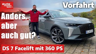 DS 7 mit 360 PS Anders heißt nicht immer besser  Fahrbericht  auto motor und sport [upl. by Helfand518]