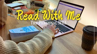 Read With Me 45m  The personal MBA  No Music  background sounds  Part 9 [upl. by Margetts859]