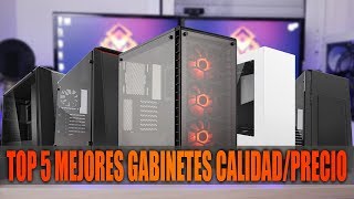 Top 5 MEJORES Gabinetes CALIDADPRECIO [upl. by Hgielime]