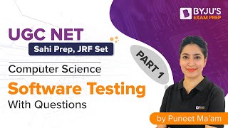 UGC NET 2022  Software Testing Part 1  With Questions  Computer Science  Puneet Mam [upl. by Nino]